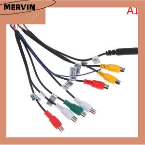 [MERVIN]💖[HOT SALE]🎈🎈 Android radio Car Accessories RCA Output Wire Aux-in microphone Adapter