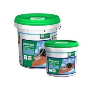 CHỐNG THẤM CÁ SẤU ROOF SHIELD nhập khẩu Thái là chống thấm 1 thành phần gốc Acrylic có độ đàn hồi > 500% bịt kín các vết nứt dùng để chống thấm cho sân thượng máng sối mái bê-tông mái thép chống rò rỉ chống thấm nước cho đường nối của máng xối...
