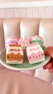 Hamee Pusheen the Cat Cute Squishy Toy Water Filled Surprise Capsule Pusheen Sips Birthday Gift Bag Party Favor Gift Basket Filler