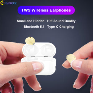 TWS ไร้สายที่แท้จริงหูฟังบลูทูธที่มองไม่เห็น TWS บลูทูธหูฟัง5.1หูฟังไร้สายหูฟังขนาดเล็กควบคุมด้วยการสัมผัสฐานหูฟัง X6เสียงสำหรับโทรศัพท์แอนดรอยด์