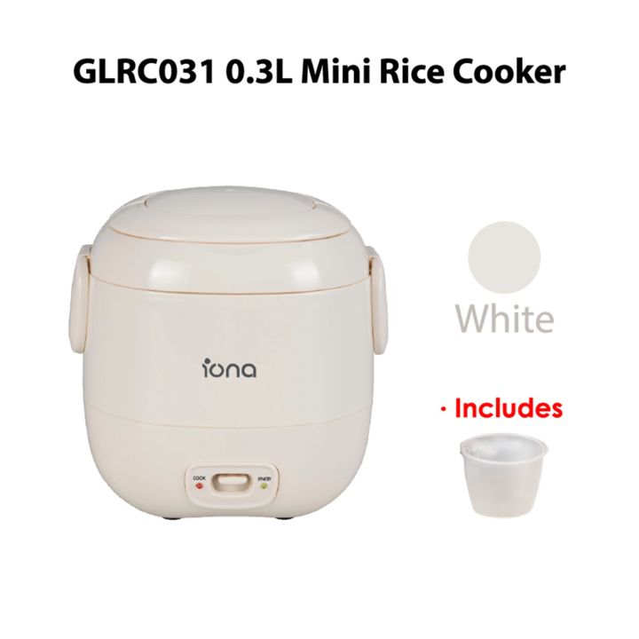 IONA 0.3L Electric Small Mini Rice Cooker Non Stick 迷你电饭锅 迷你電飯鍋 ...