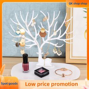 ✨QK shop✨ Little Deer Earrings Necklace Ring Pendant Bracelet Jewelry Display Stand Tray Tree Storage Racks Organizer Holder