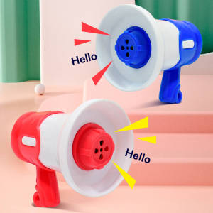 Mini Speaker Recordable Sound Portable Recordable Hanging Key Chain Funny Creative Handheld Loudspeaker for Birthday Gifts