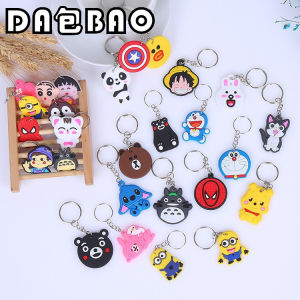 100 PIECES PER PACK Keychain Key Ring Cartoon Keychain Key Portable Party Key chain Free Gift BABY