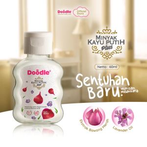 DOODLE MINYAK KAYU PUTIH PLUS BAWANG MERAH 60 ML / MINYAK TELON