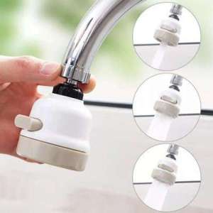 Dadidu Turbo Faucet Sprayer 360 Rotasi Sambungan Kran Hemat Air 3 Mode Spray
