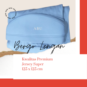 Bergo Lengan Panjang Jumbo Terbaru Bia Kerudung Instan Tangan Polos Hijab Jumbo Anti Tembem Bahan Jersey Super Tebal Realpict