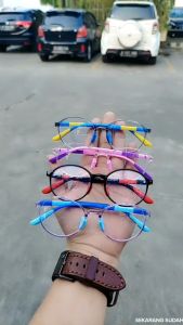 Kacamata antiradiasi lensa blueray minus/silinder anak anak | Frame kacamata komputer dan Hp | kacamata gaming anak kecil free box+lap+cairan pembersih