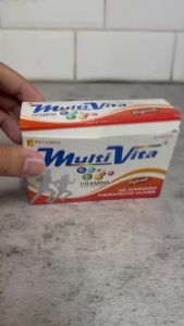 MULTIVITA Multivitamins Food Supplement 100 Capsule FDA Approved BNDCORP