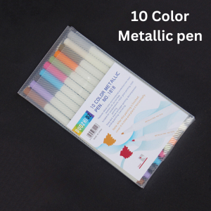 🇸🇬 [New Product Sale]  Metallic Fine Tip Marker Pen 1mm Set of 10/30 for Art Painting Card Making Glass Wood