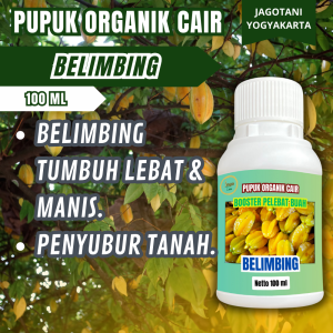 Pupuk Organik Cair Khusus Buah Blimbing 100 Ml Tingkatkan Kualitas Jadi Manis By Jagotani Yogyakarta