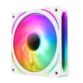 Quạt tản nhiệt 12cm JUNGLE LEOPARD PRISM Gen 5 INFINITY LED GƯƠNG VÔ CỰC ARGB 5V 3PIN- 2000RPM, PWM, Lian Li SL120 fan case PC. 
