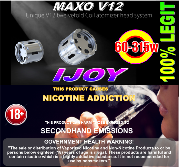 IJOY Maxo V12 Atomizer Coil | Lazada PH