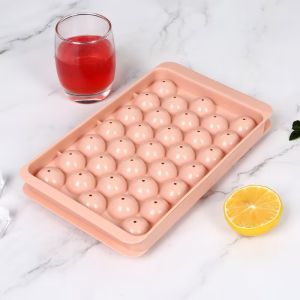 33 Grids (Ready Stocks) Ice Cube Tray Mold Ice Ball Maker Whiskey Wine Cocktails Beverages Food Grade BPA Free