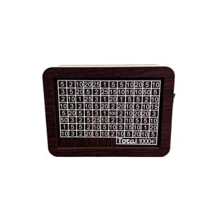 Wood Money Box With Saving Money Goals Counter / Piggy Bank Develop A Savings Habit