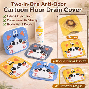 🛡️Multifunctional Antibug Antiodor Floor Drain Cover Bathroom Deodorant Insect-proof Seal Household Sewer Pipe Sink