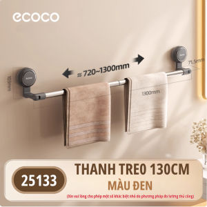 Kệ treo khăn chịu lực ECOCO hít chân không thế hệ mới Giá treo khăn để đồ đa năng