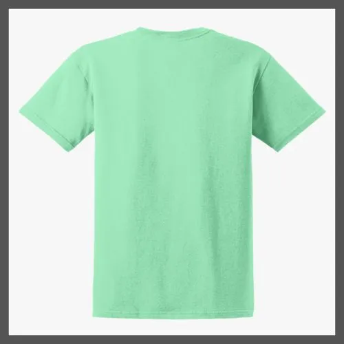 Mint green t-shirt plain hotsell