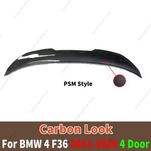 secr For BMW 4 Series F32 F36 PSM Style 2013-2020 Boot Lip Tail Air Deflector Rear Trunk Spoiler Wing Tuning Accessories R7Q2P