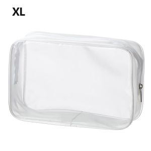 GOFIDIN Storage Make Up Pouch Beauty Case Beautician Cosmetic Holder Travel Organizer PVC Bags Clear Makeup Cases