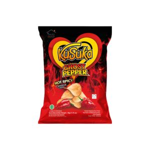 Kusuka Ghost Pepper Keripik Singkong Super Pedas