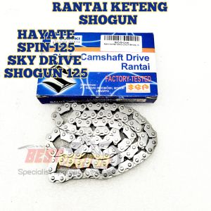Rantai Keteng Kamprat Shogun 125 Skywave/skydrive/hayate/RR Axelo/Spin SGP 12760B20G11N kualitas original ori asli rante