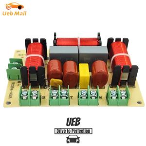 [UEB Mall] 250W 4-8 Ohm 4 Way Speaker Audio Frequency Divider Treble Medium Bass Speaker Crossover Module