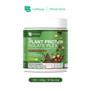 PPS PPIP 100% Plant Protein Isolate Plex | Hazelnut Chocolate | 450g | 955 71435 2403 6