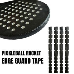 OKDEALS TPU Pickleball Racket Edge Sticker High Elastic High Fit Pickleball Racket Frame Protective Tape Personality Shock Absorption Paddle Head Edge Tape Tournament Use