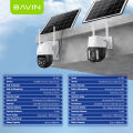 BAVIN SC802 Wi-Fi / SC803 4G Solar-Powered Outdoor PTZ Wireless CCTV Camera 5MP HD w/PIR Motion Detection &Two-Way Audio. 