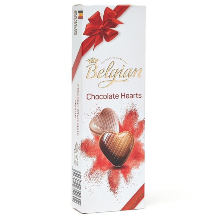 The Belgian Chocolate Hearts 65g | Lazada PH