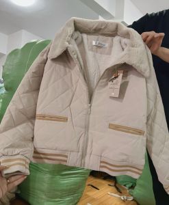 Áo Khoác Phao Nữ Lót Lông Siêu Ấm MS09  - NHÂN MÃ CLOTHER