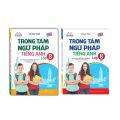 Sách - Combo 2c trọng tâm ngữ pháp tiếng Anh lớp 8(T1+T2). 