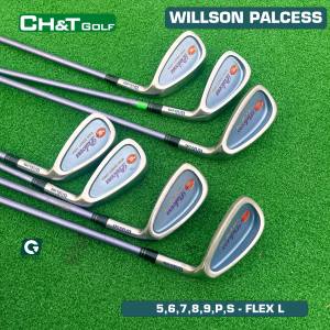 Bộ gậy golf sắt nữ Willson Palcess 7 cây 56789PS Flex L nhập khẩu nhật