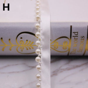 TURHA Beaded Vintage Craft for Wedding Dress Decor Collar Fabric Headdress Garment Materials Ribbon Tape Lace Trim Sewing Accessories