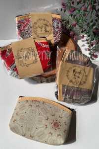 Promo...Isi 50 pcs Souvenir Dompet Batik 11x8cm free kartu ucapan sovenir unik murah bermanfaat