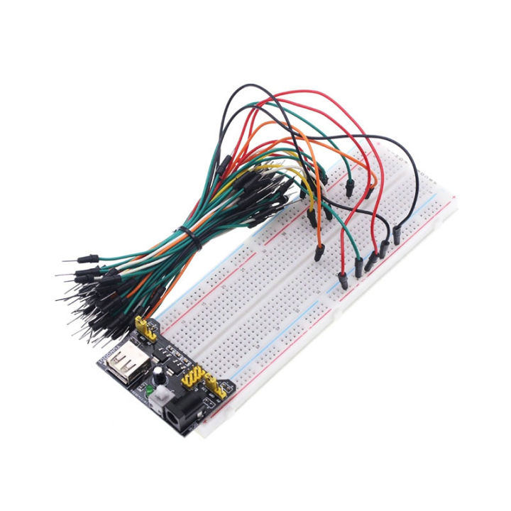 800Tie-Point Breadboard Power Supply Module 3.3V 5V / MB-102 830 Points ...