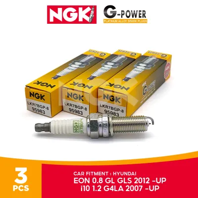 NGK LKR7BGP-8 G-Power Platinum Spark plug for Hyundai Eon 0.8 GL GLS / i10 1.2 ( 3pcs Or 4pcs )