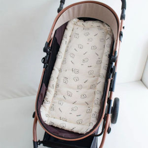 Baby Stroller Mat Cushion Bean Fleece Comfort Cart Mattress Cushion Pad Soft Newborn Seat Mat
