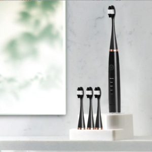 แปรงสีฟันไฟฟ้า แปรงไฟฟ้า 2 สี 5 โหมด USB ชาร์จ