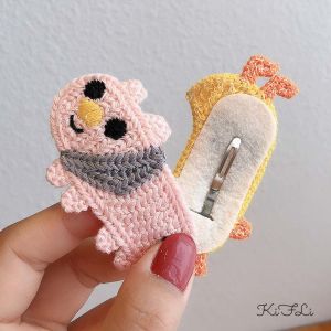 KUXMTC น่ารัก แฟชั่น เครื่องประดับผม สไตล์เกาหลี ของขวัญ ฤดูใบไม้ร่วงฤดูหนาว กิ๊บติดผมเด็ก กิ๊บติดผมเด็ก ที่คาดผมเด็กผู้หญิง กิ๊บติดผมถัก