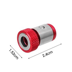 Universal Electric Cross Head Ring Coil 6.35mm Aluminum Alloy Aluminum Alloy Strong Electric Drill Hand Tool
