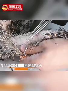 Automatic Poultry Puller Waterproof Handheld Charging Pulling Chicken Duck Goose Hair Household Comm全自动家禽拔毛器防水手持充电拔鸡鸭鹅毛家用商用专用电动脱毛机