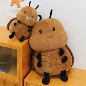 Gấu Bông Gián Tiểu Cường Béo Gấu Vô Tri – Thú Nhồi Bông Mềm Mịn Gối Ôm Ngủ Decor Bàn Học Quà Tặng
