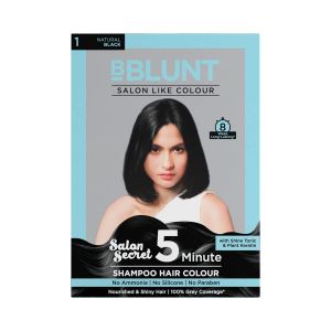 Bblunt Natural Black 5 Minute Shampoo Hair Colour