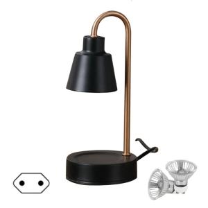 Modern Warmers Lamp for Jar with High Temperature Lacquered Iron Lampshade