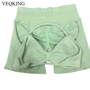 Liền mạch 2 miếng Có dây đeo Yoga dây áo ngực Bộ quần áo thể thao cạp trễ Quần đùi thể thao khô nhanh Áo tập thể dục hở lưng có đệm đẩy lên Bộ 2026