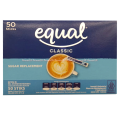 Equal Classic 50sticks Classic Sweet Taste Pemanis Buatan Gula Sachet Rendah Kalori Untuk Diabetes Diabetes Diet Sukrosa Ekual Klasic Nol Gula Nol Kalori. 