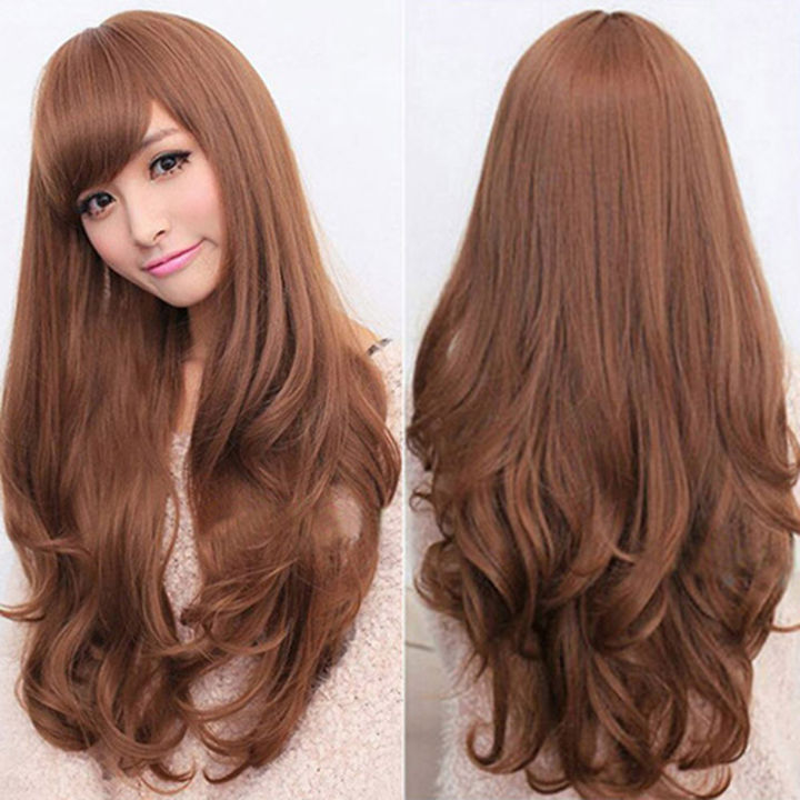 Hot Sale Fashion Heat Resistant Curly Lace Front Wig Human Hair