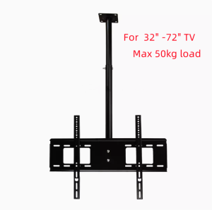 Ceiling mount TV bracket support 32 to 70 inch tv load up to 50kg